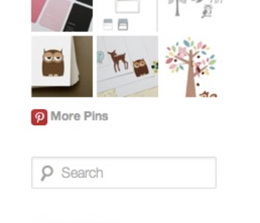 Pinterest Pinboard Widget